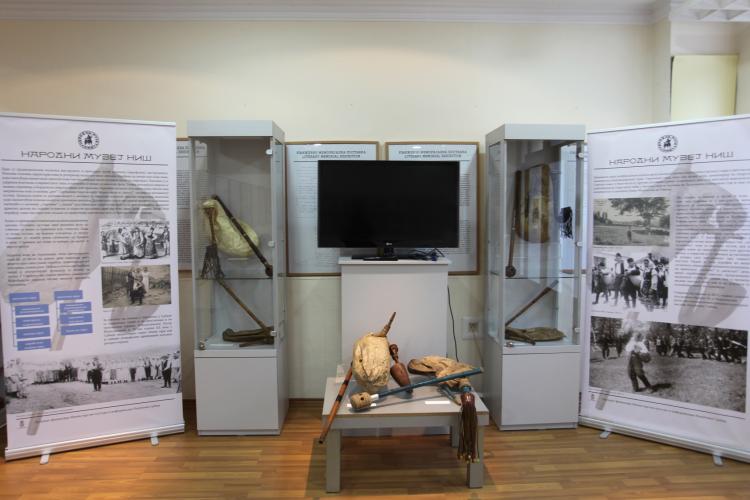 Презентација свирања на гајдама у Народном музеју Ниш