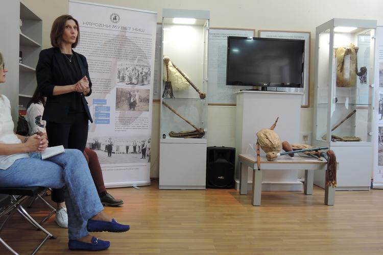 Презентација свирања на гајдама у Народном музеју Ниш