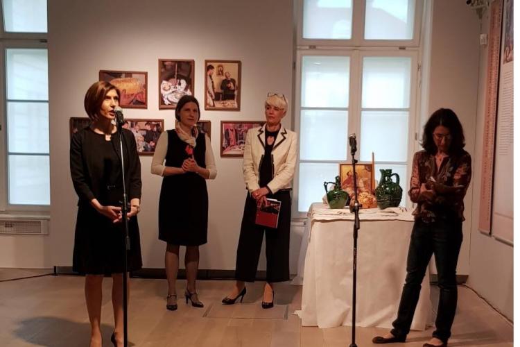 Изложба "Нематеријално културно наслеђе Србије", Словеначки етнографски музеј, Љубљана, Данијела Филиповић Изложба "Нематеријално културно наслеђе Србије", СЕМ; Аутор Данијела Филиповић